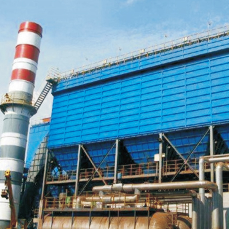 Electrostatic bag composite dust collector