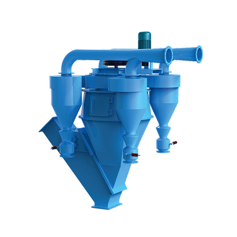Artificial sand and gravel powder classifier